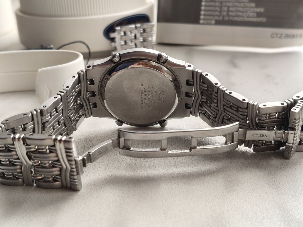 Barter Yoxdur Citizen quartz alarm chronograph saati, esl yapon — Qol saatları, Qusar (9)