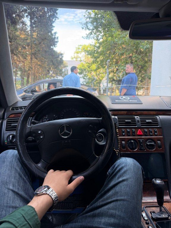 Mercedes E 240, 2.4 L, 2000 il, 448 000 km — Avtomobillər, Bakı (8)