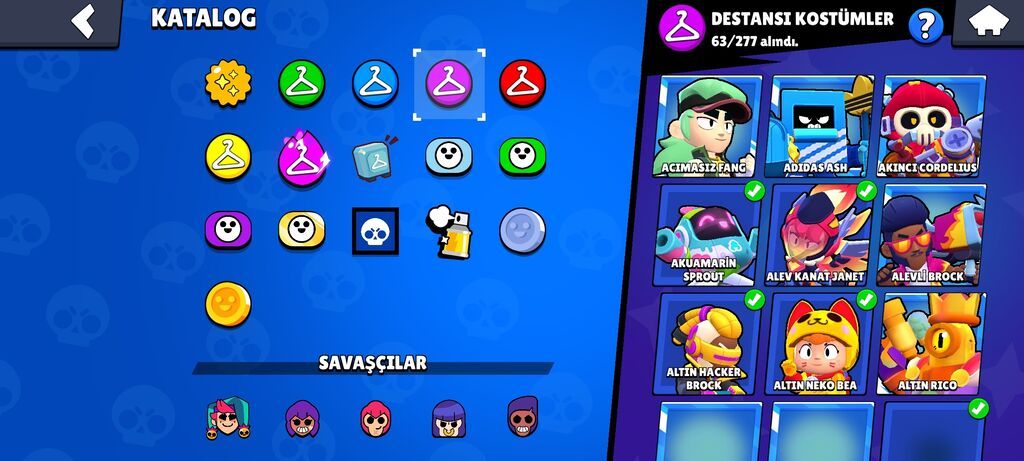 Brawl Stars oyun hesabı – yüksək səviyyəli kosmetiklər və — Gözəllik və sağlamlıq, Xırdalan (4)