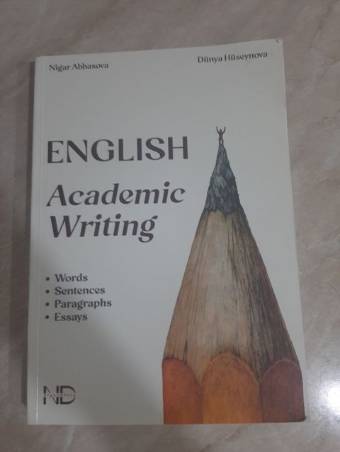Məhsul: English Academic Writing — müəlliflər: Nigar Abbasova, Dünya — Xırdalan