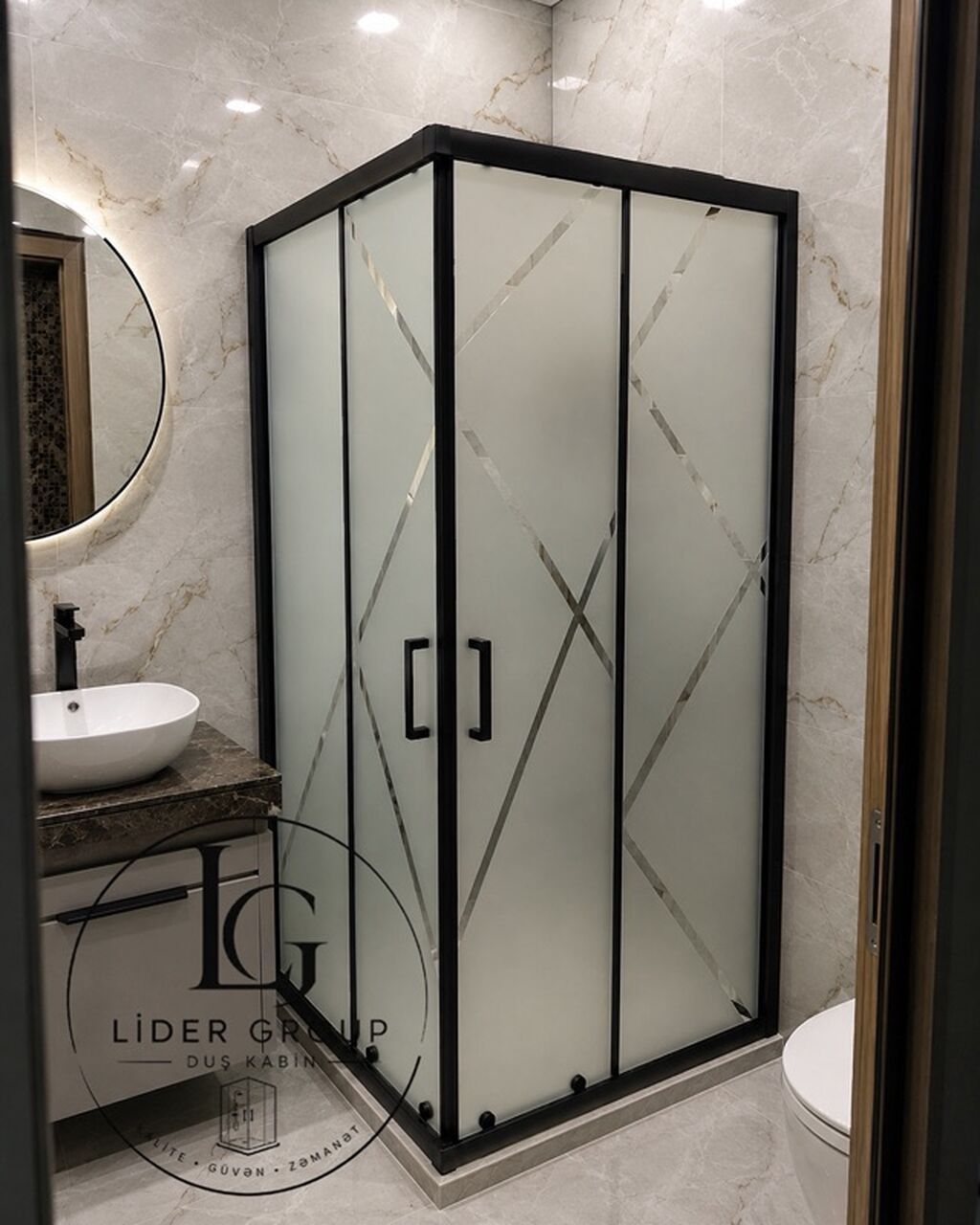 Duş kabinləri – Lider Group Müasir hamam otaqları üçün funksional və — Duş kabin və bölmələr, Bakı (4)
