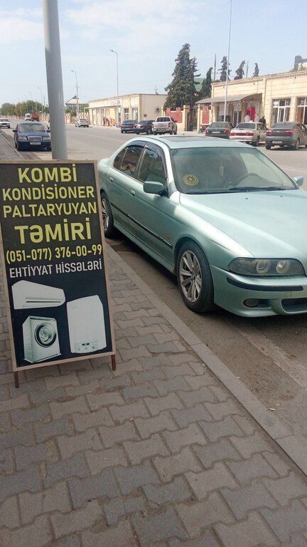 BMW 523, 2.5 L, 1996 il, 518 357 km — Avtomobillər, Kürdəmir (9)
