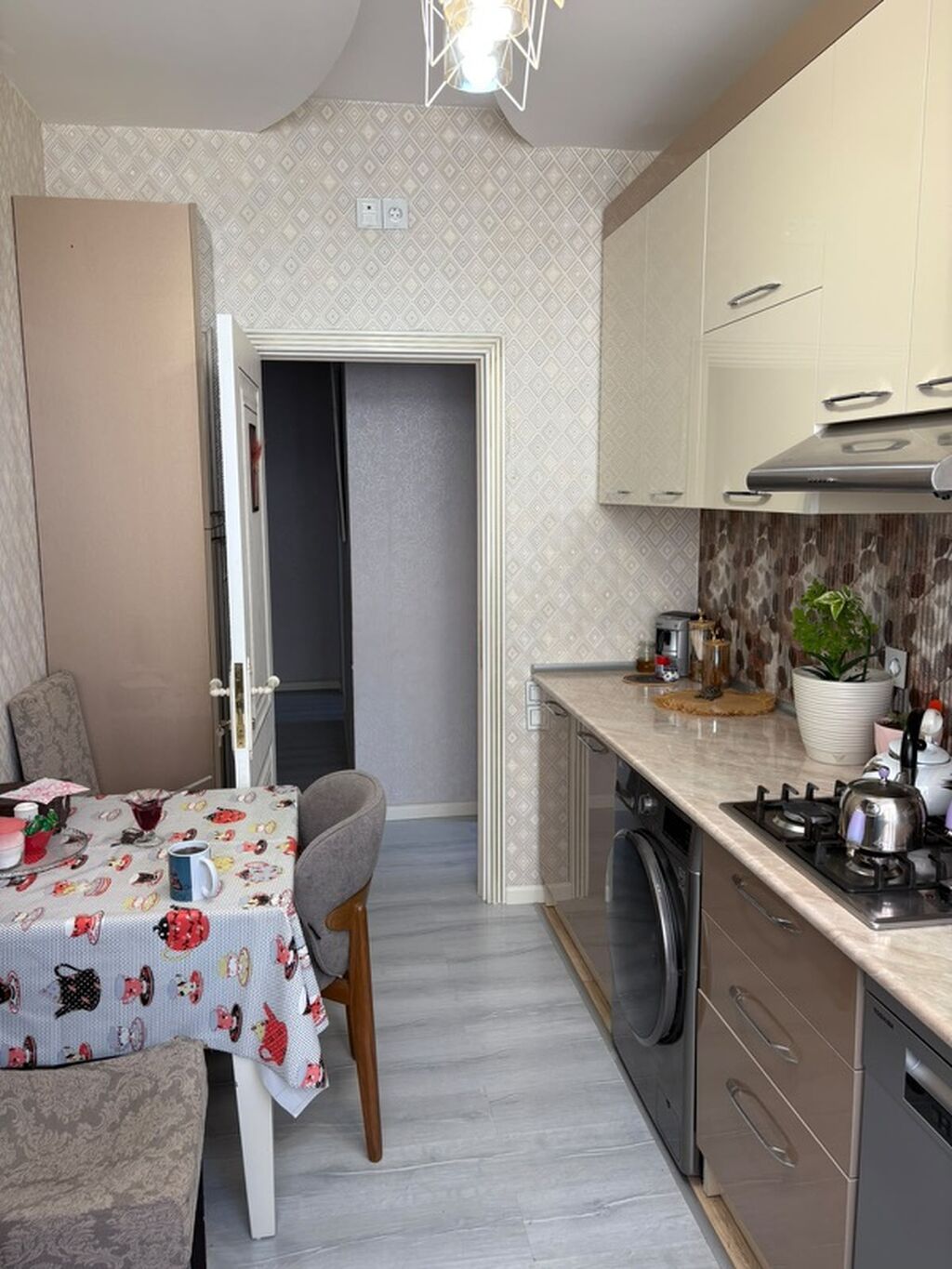 3 otaqlı, Yeni tikili, 103 kv. m — Mənzil, Bakı (8)