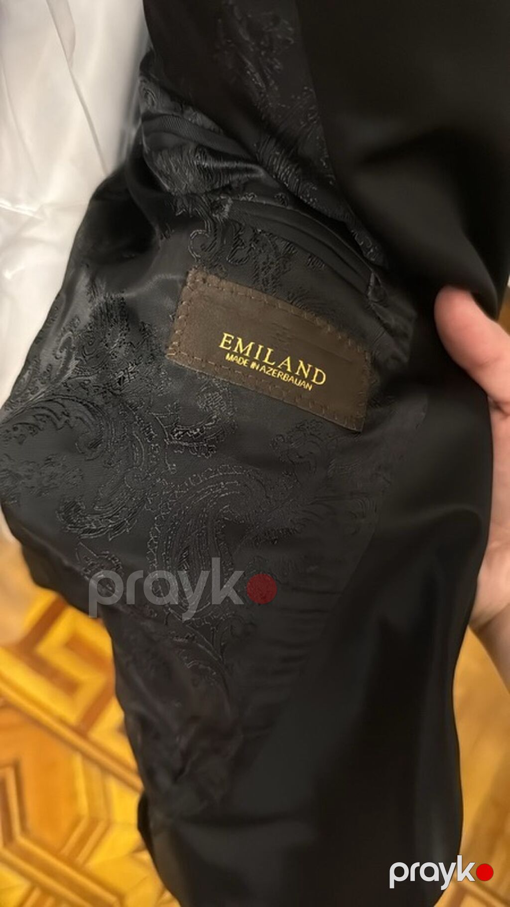Guccı kişi dəri gödəkçə + Guccı qalstuk seti Balmaın,emıland ve s — Kurtkalar, Bakı (10)