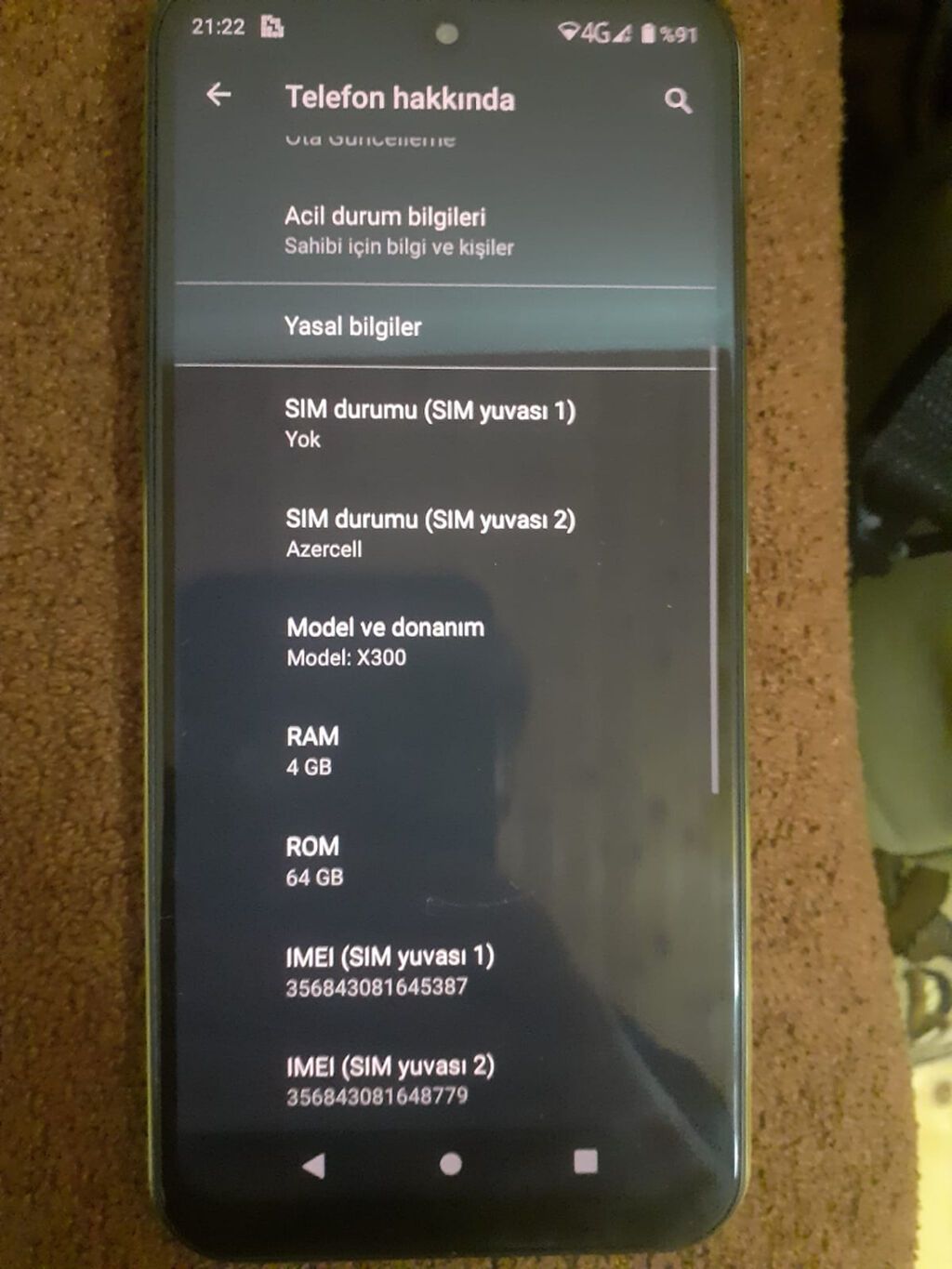 Vivo X100 smartfon, 64 GB, 4 GB RAM — Vivo, Mingəçevir (4)