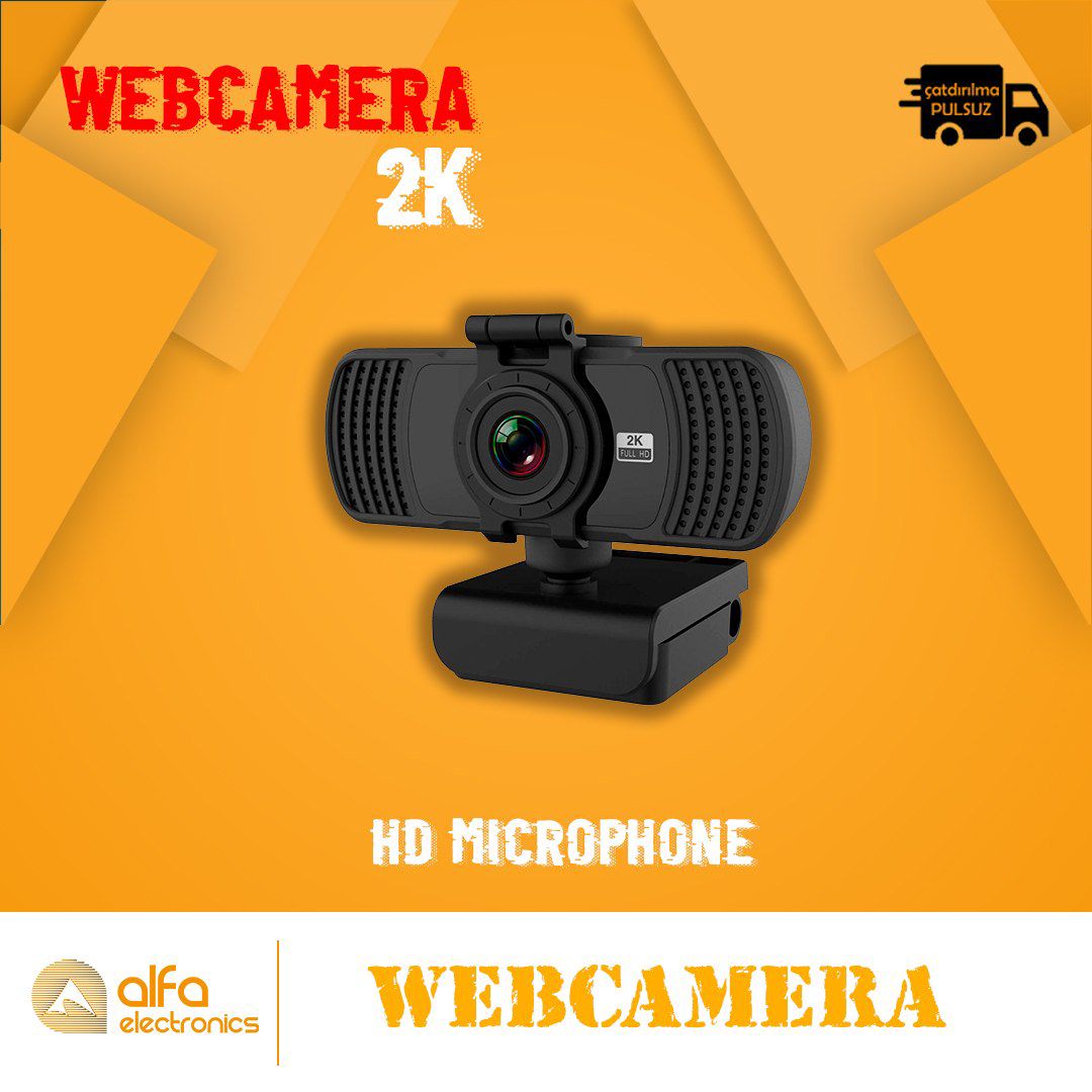 "Web Camera Full Hd + Mikrofon (Webcam)" — Periferik cihazlar, Bakı (11)