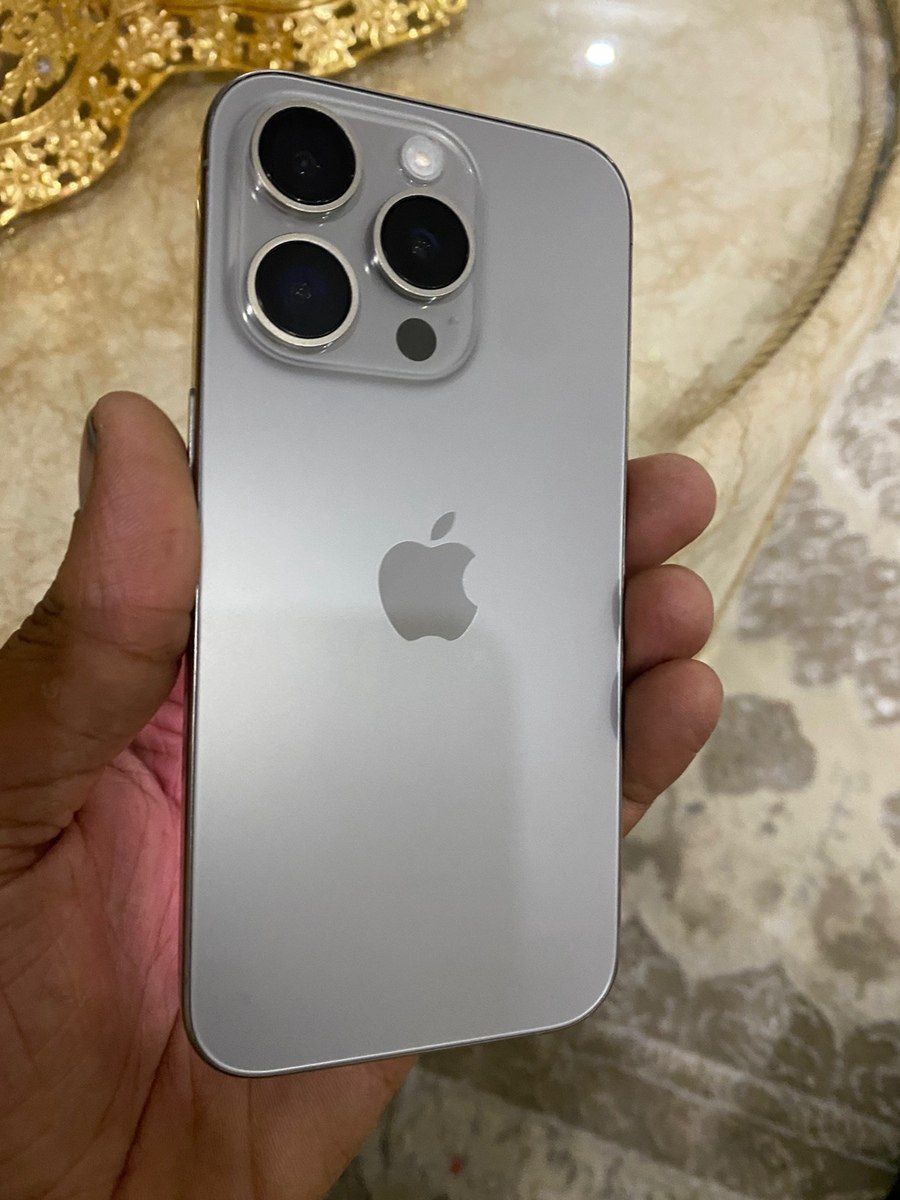 Apple iPhone 15 Pro Natural Titanium 128GB/8GB — Smartfonlar, Bakı (2)