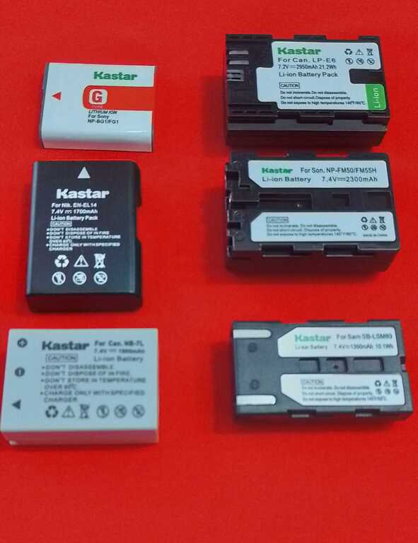 Foto və kameralar üçün batareyalar — Elektronika, Bakı