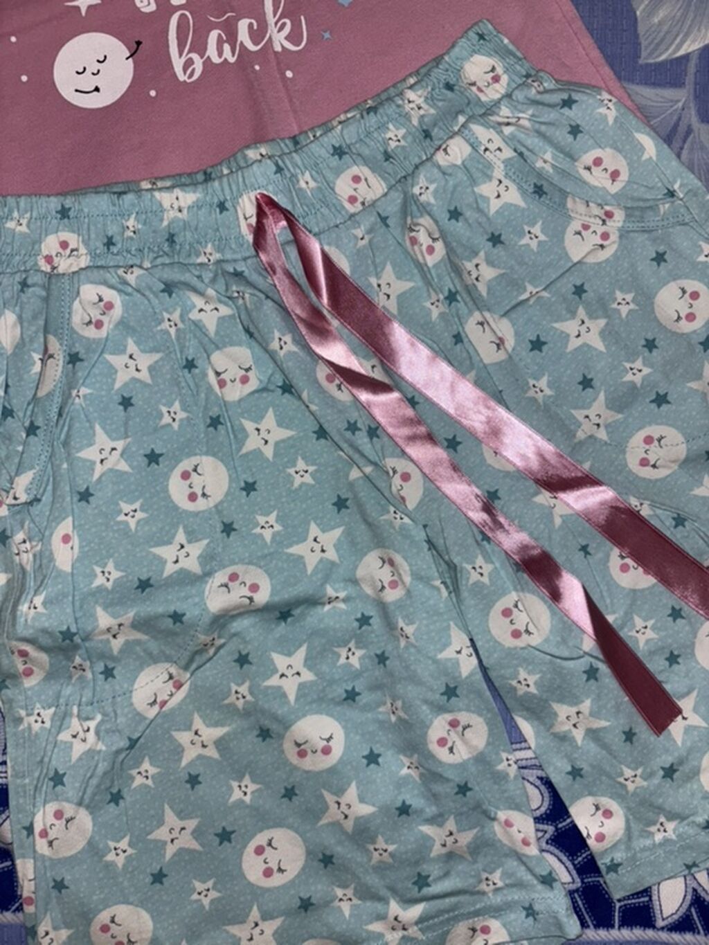 Qadın pijama dəsti ikinci əl. Az geyinilib, S ölçü. İşlək — Ev paltarı, Bakı (3)