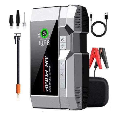 Mühərriki işə salan Jump Starter və təkər nasosu — Bakı