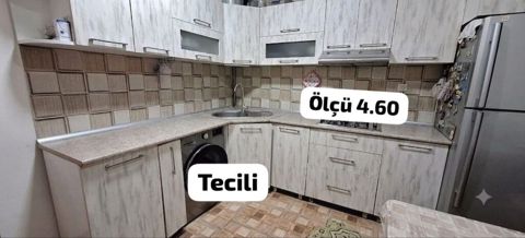 Mətbəx mebeli dəsti – ölçü: 4.60 m - L formalı dizayn, iş masası — Bakı