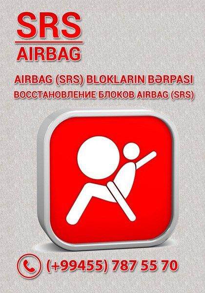 Ремонт блоков и систем "Aırbag" и "SRS" — Bakı