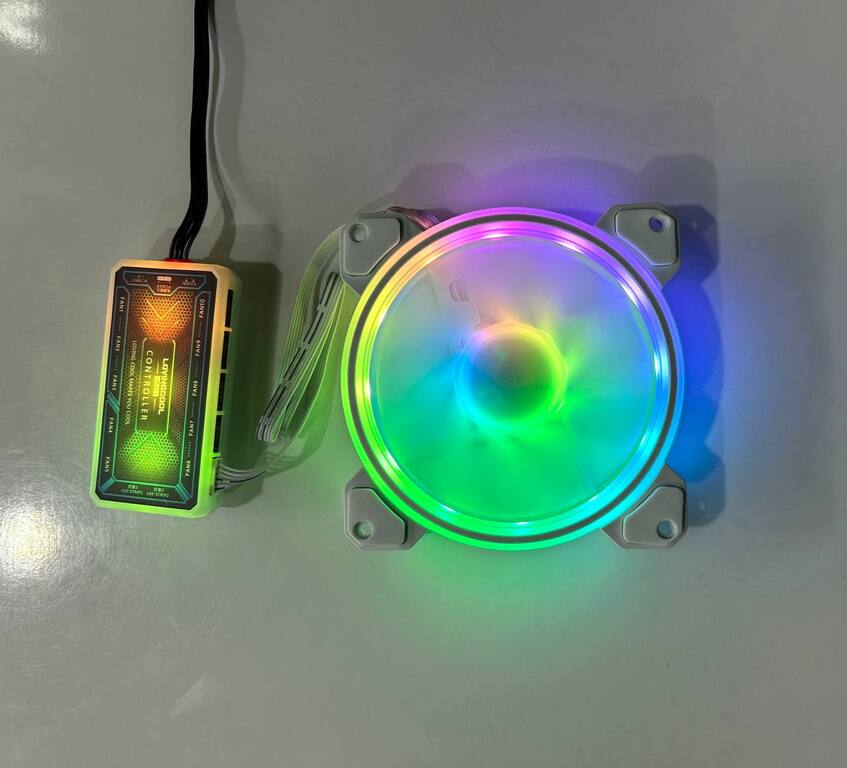 RGB Kuler "Loving Cool W-1200 Molex White" — Kompüterlər və noutbuklar, Bakı (2)