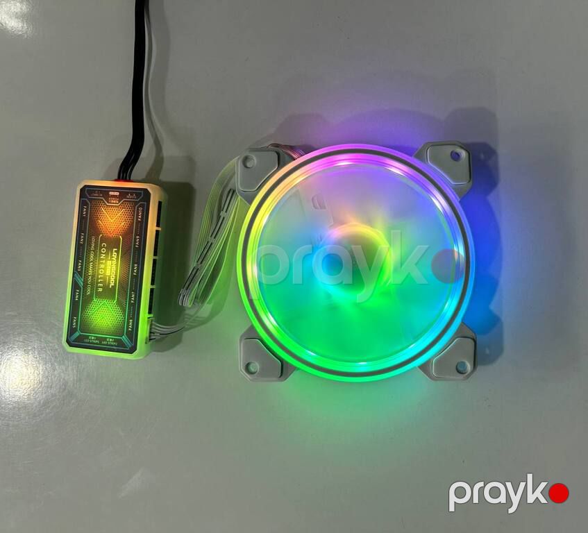 RGB Kuler "Loving Cool W-1200 Molex White" — Kompüterlər və noutbuklar, Bakı (2)