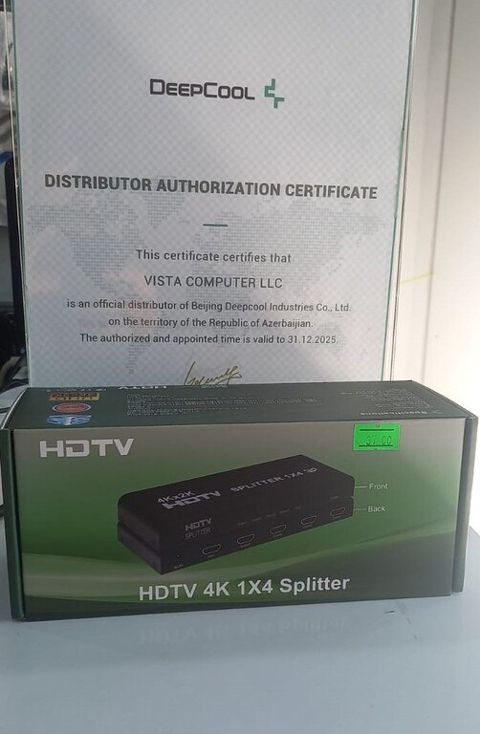HD TV 4K 1*4 Splitter — Bakı