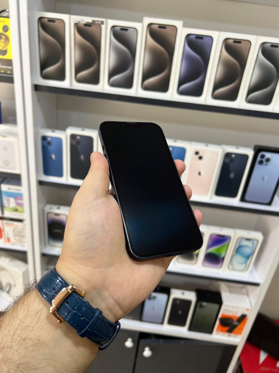 Apple iPhone 13 Midnight 128GB/4GB — Smartfonlar, Bakı (2)