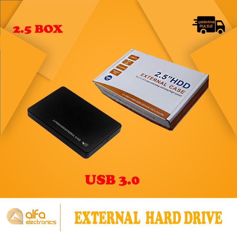 Sərt disk qabları (Hard Disk Box) — Kompüterlər və noutbuklar, Bakı (9)