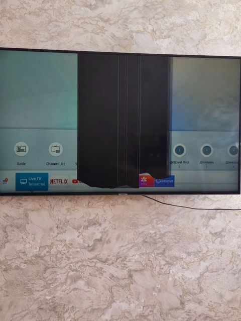 Satılır Samsung UE55NU7090 ehtiyat hissələri kimi (Ekranı sınıq) — Bakı