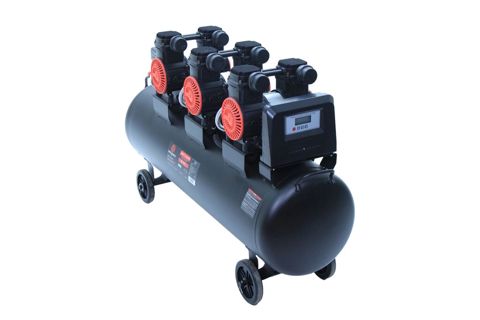 Səssiz və yağsız kompressor "Worldforce" 200 Lt — Bakı