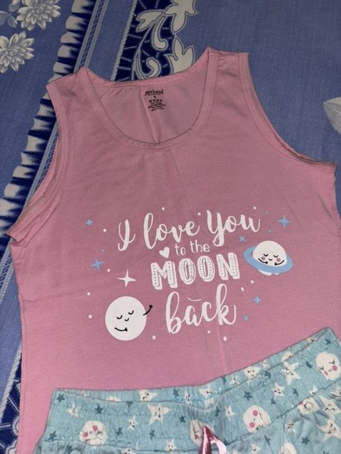 Qadın pijama dəsti ikinci əl. Az geyinilib, S ölçü. İşlək — Bakı