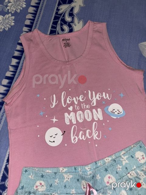 Qadın pijama dəsti ikinci əl. Az geyinilib, S ölçü. İşlək — Bakı