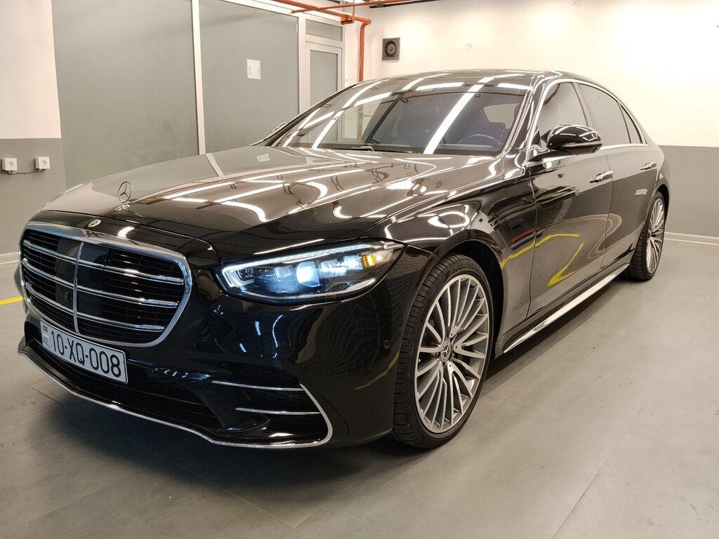 Mercedes S 500 4MATIC, 3.0 L, 2021 il, 101 000 km — Avtomobillər, Bakı (2)