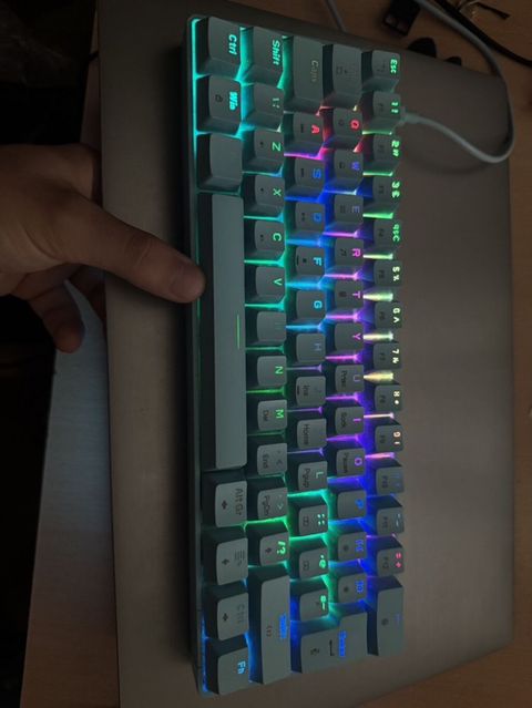 Salam Gamepower qulacıq və Ziyoulang T60 Gaming Red Switch Klavitura — Bakı