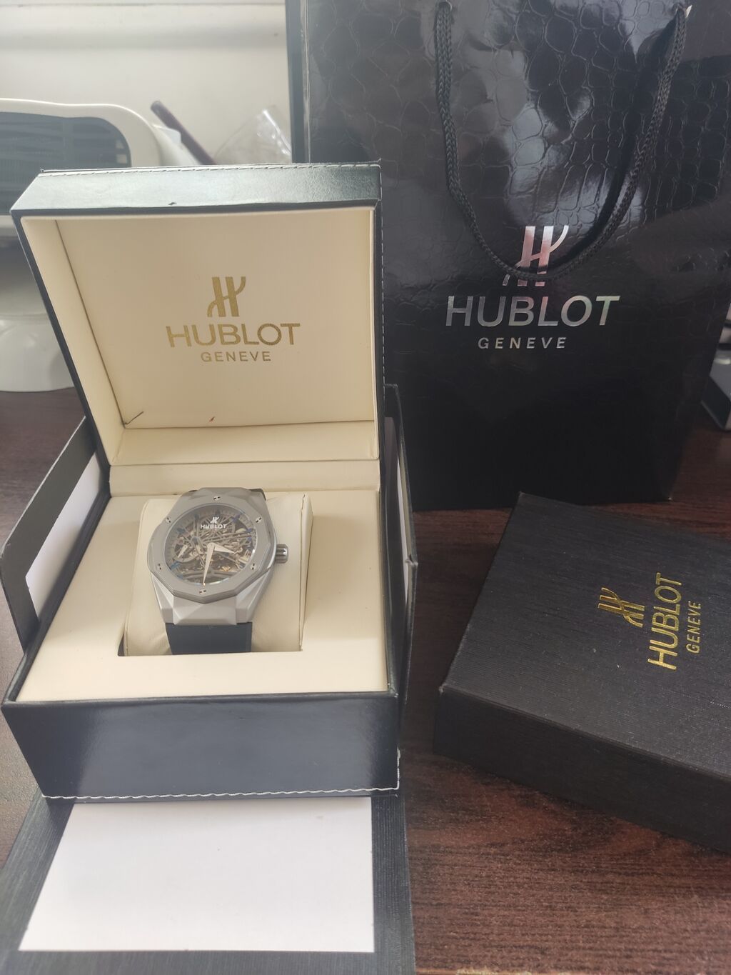 Yeni, Qol saatı, Hublot, rəng - Boz — Qol saatları, Bakı (2)