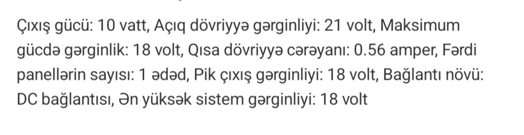 Günəş paneli — İşıqlandırma, Lənkəran (7)