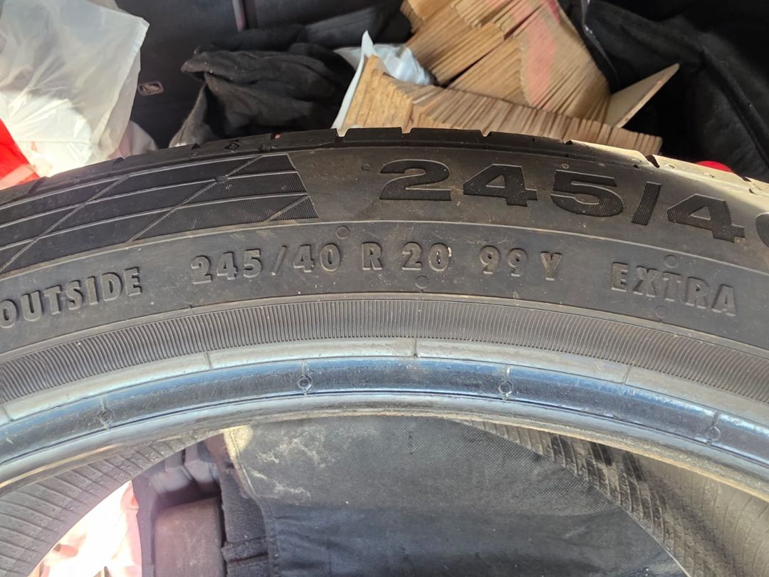 Continental şinləri 245/40 R20 — Ehtiyat hissələri və aksesuarlar, Bakı (2)