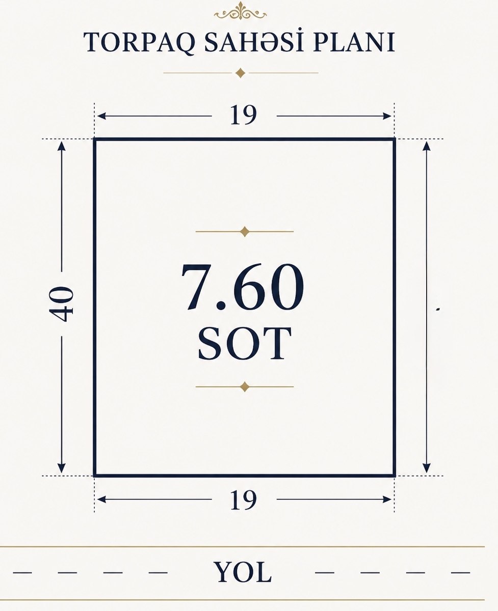 Satılır torpaq 7.6 sot — Torpaq, Bakı (2)