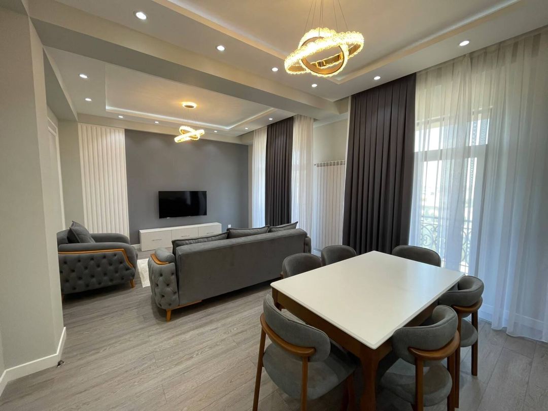 İcarəyə verilir 3 otaqlı yeni tikili 130 m² — Mənzil, Bakı (3)