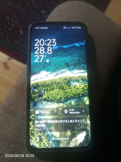 Poco M7, 256 GB, rəng - Qara, Sensor, Barmaq izi — Bakı
