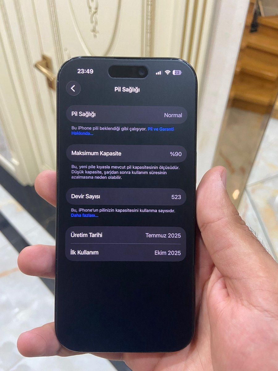 Apple iPhone 16 Pro Black Titanium 256GB/8GB — Smartfonlar, Bakı (8)