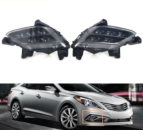 "Hyundai Grandeur 2014-2015" duman faraları (Black-Berry) — Bakı
