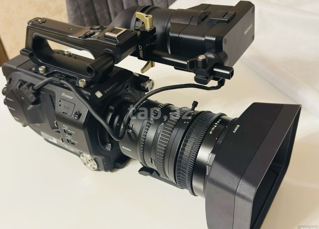 Sony PXW-FS7 4K Xdcam professional kino/video kamera dəsti Çəkiliş — Video kamera, Bakı (4)