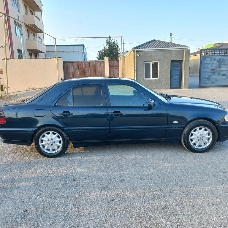 Mercedes C 180, 1.8 L, 1998 il, 340 000 km — Avtomobillər, Bakı (8)