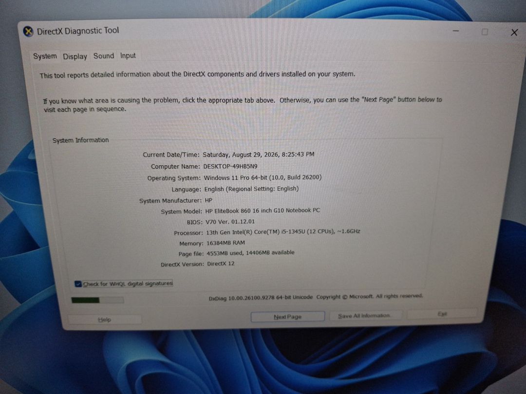 HP Elitebook 860 G10 16 Ekran i5 13 — Noutbuklar, Bakı (8)