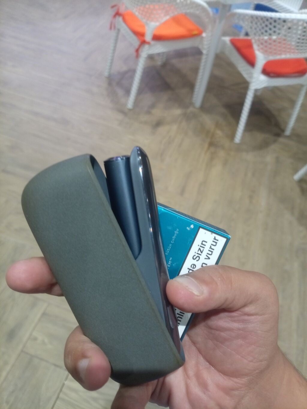 Igos satiram tezedir, 3 gundu almiwam sadəcə olaraq istifadə ede — Elektronik siqaretlər, Bakı (3)