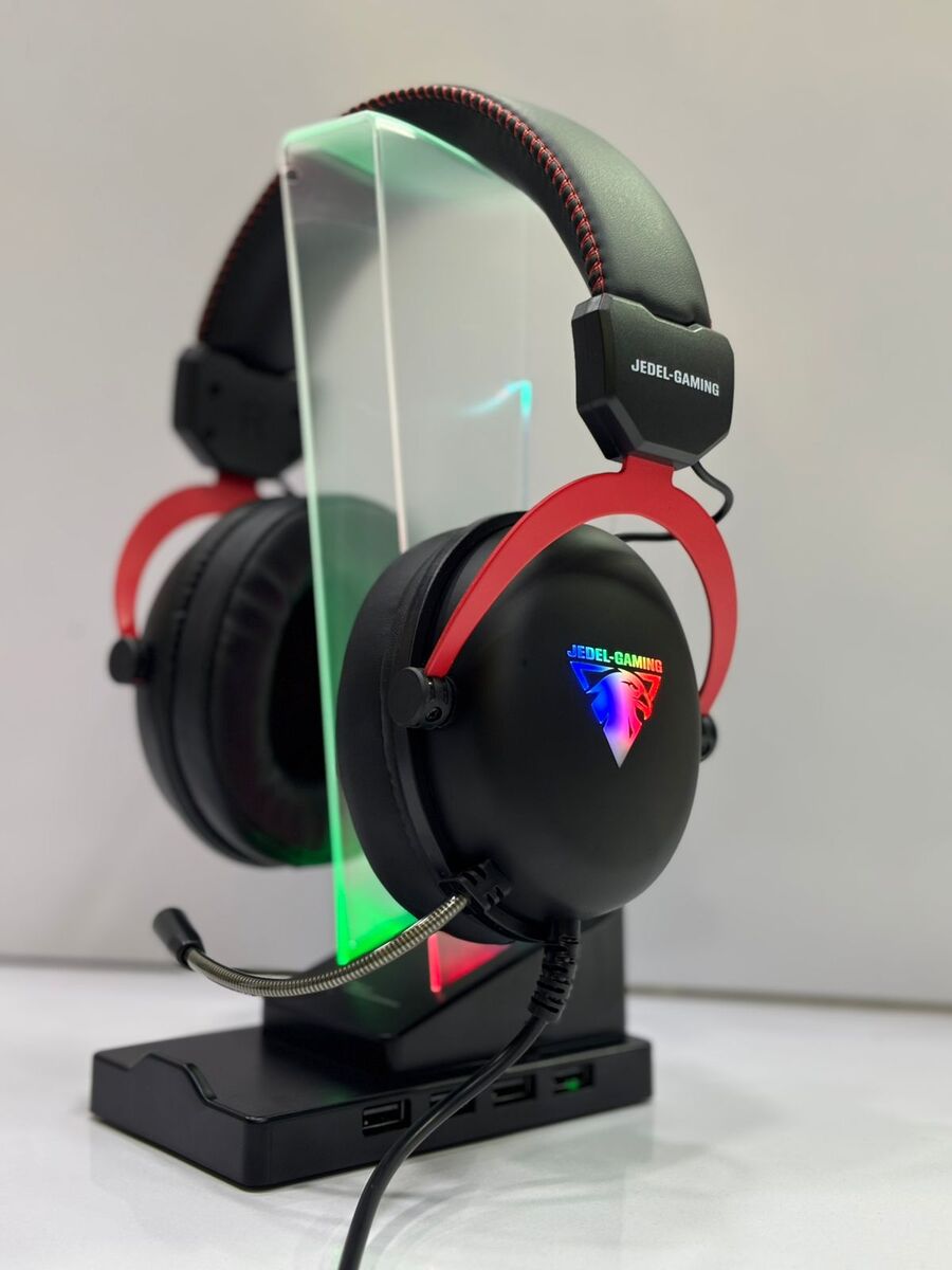 Qulaqlıq "Jedel GH581 USB 7.1 Surround RGB Gaming Headset" — Elektronika, Bakı (4)