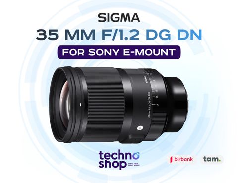 Linza "Sigma 35 mm f/1.2 DG DN for Sony E-Mount" — Bakı