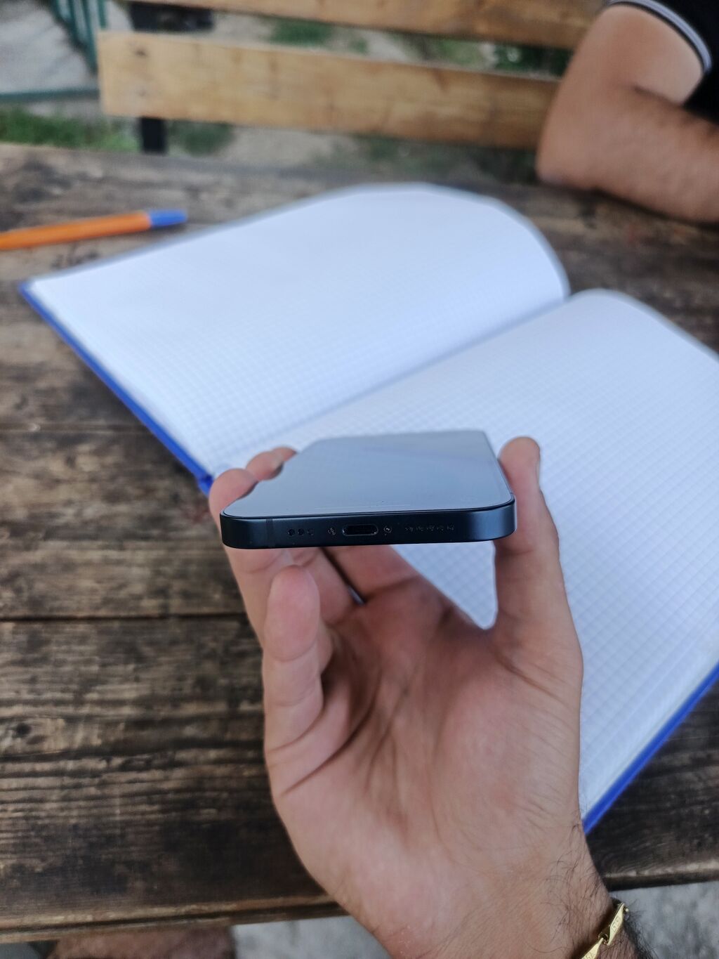 IPhone 13, Qara, Face ID — Apple iPhone, Gəncə (5)