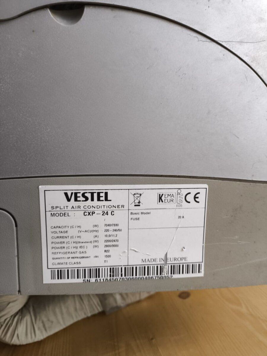 Kondisioner Vestel — Ev texnikası, Bakı (7)