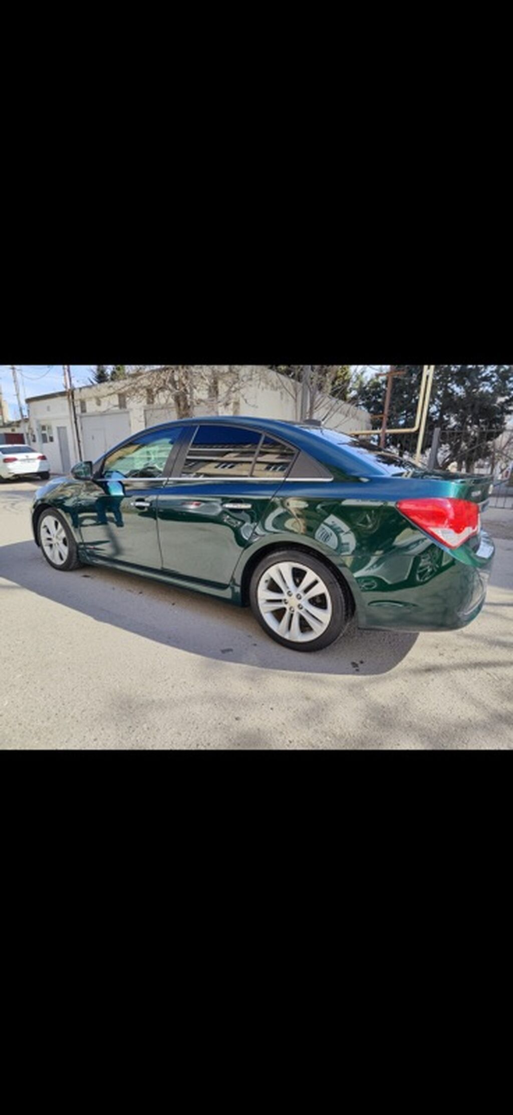 Chevrolet Cruze LT sedan - Korpus: 4 qapılı sedan, tünd yaşıl rəng — Avtomobillər, Bakı (5)