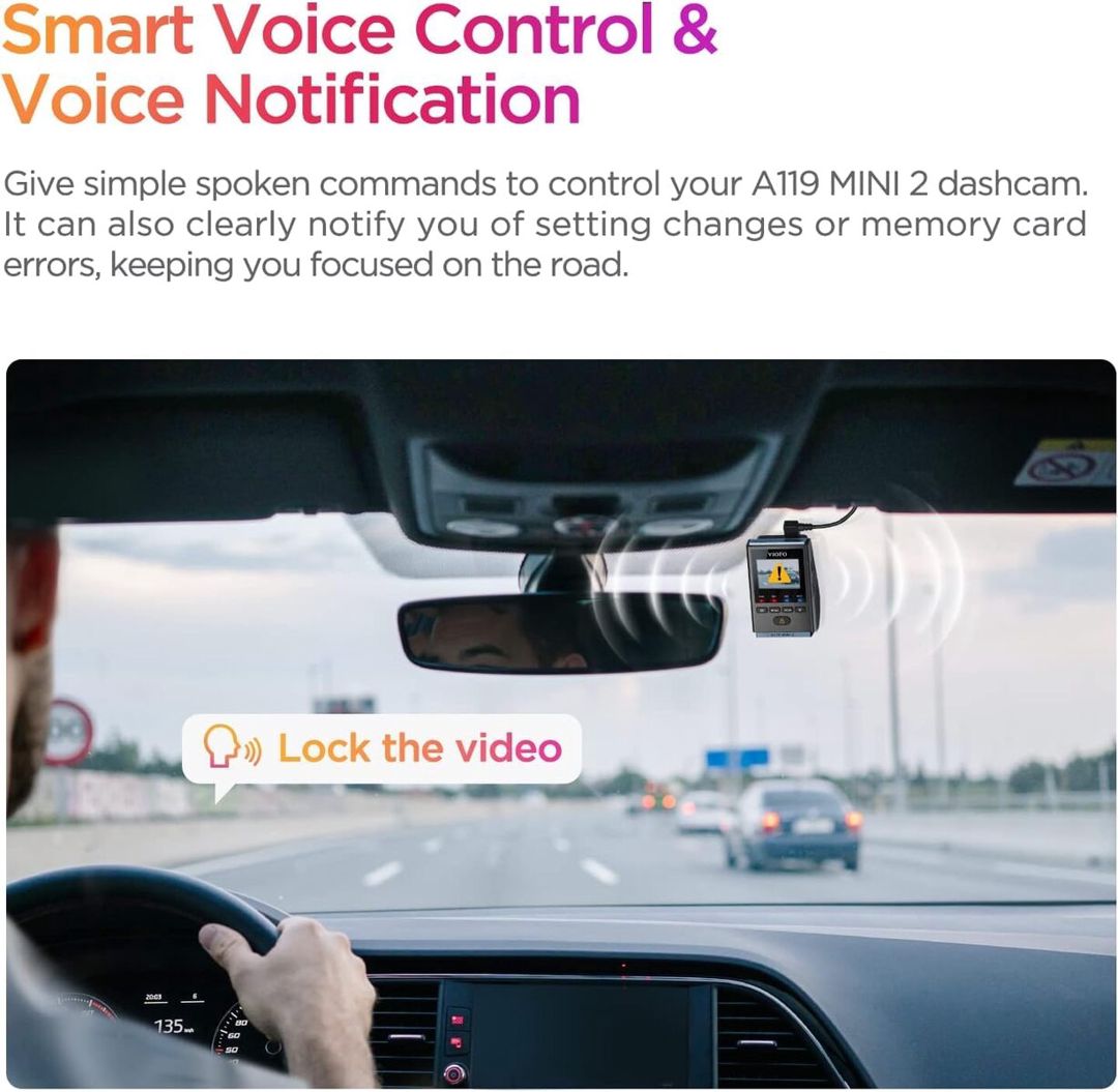 Videoqeydiyyatçı 2K "Dash Cam A119 Mini 2" — Ehtiyat hissələri və aksesuarlar, Bakı (8)