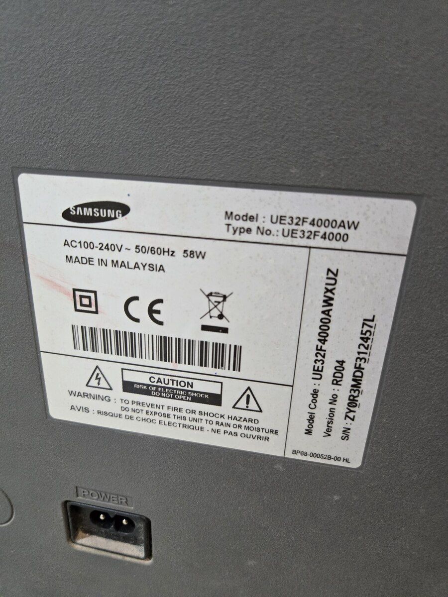 Televizor Samsung UE32F4000AW LED TV — TV və Video, Bakı (4)