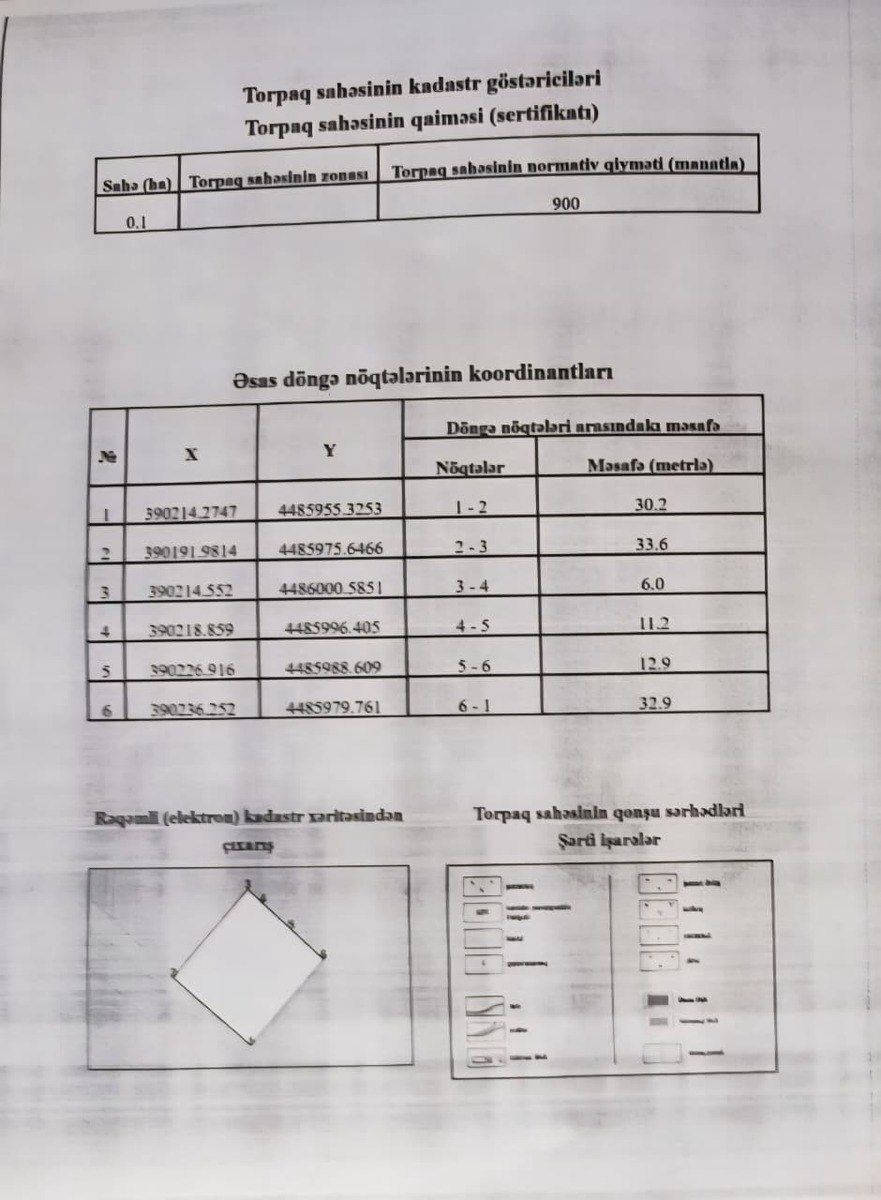 Satılır torpaq 3.3 sot — Torpaq, Bakı (8)