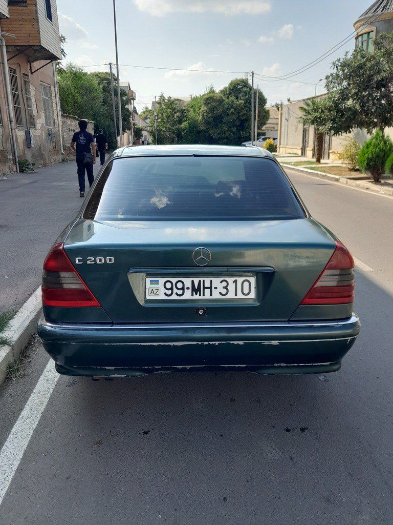 Mercedes C 200, 2.0 L, 1994 il, 396 000 km — Avtomobillər, Gəncə (2)