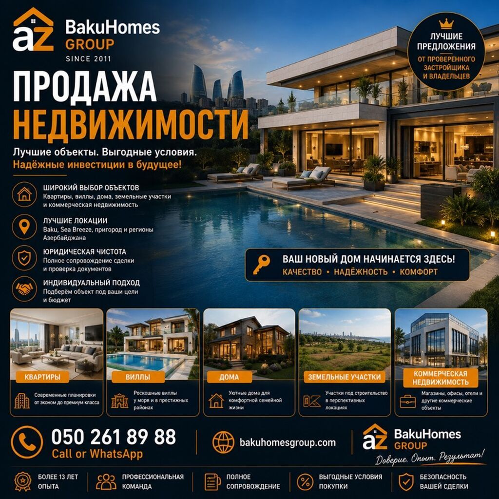 1 otaqlı, 38 kv. m, Kredit var — Ev, villa, Digah (2)