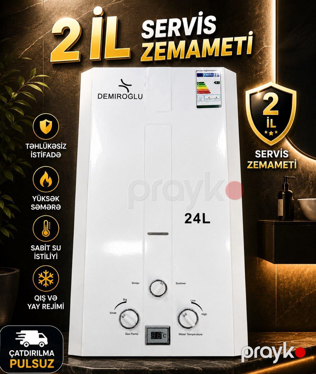 Su qızdırıcısı — Təmir və inşaat, Bakı (12)